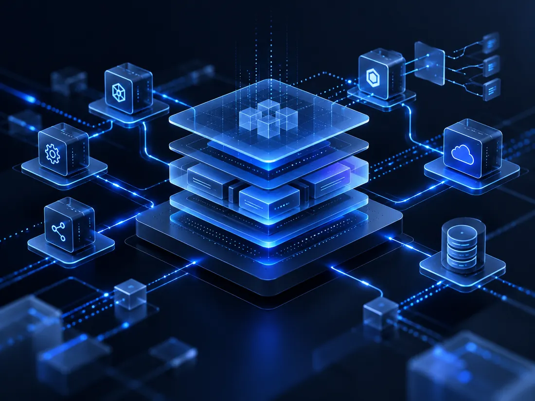 Arquitectura de software formada por componentes y servicios conectados